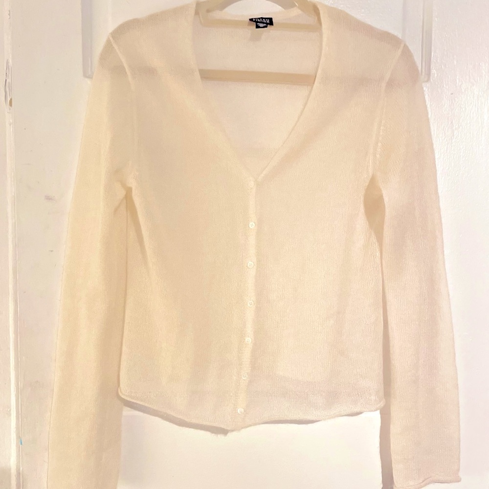 Eileen Fisher Italian Yarn Cardigan
